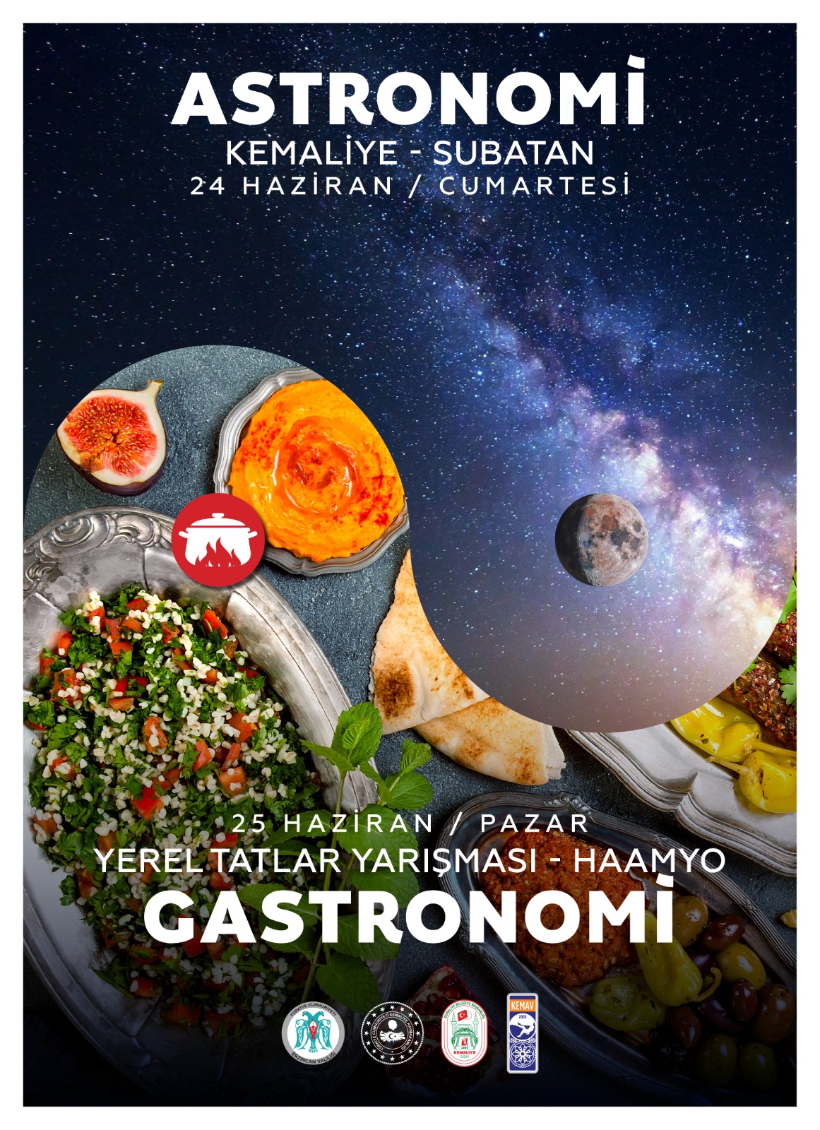 Astronomi Uzay Gözlemi ve Gastronomi Yemek Yarışması